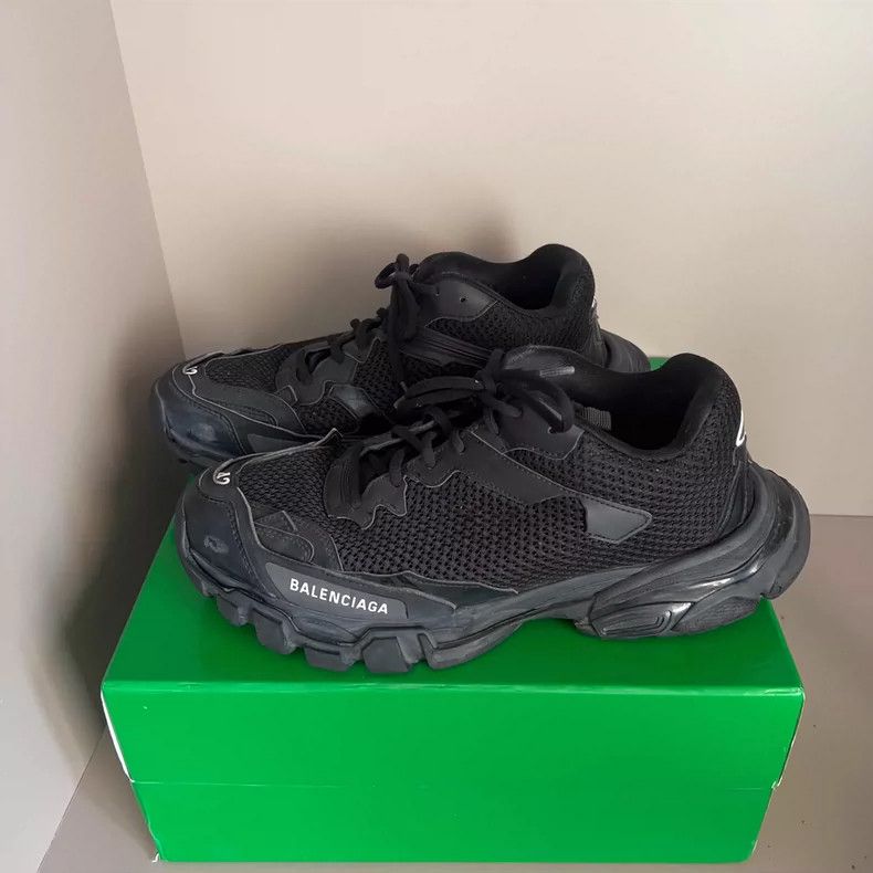 Balenciaga balenciaga track 3.0 black sneakers-dmc Size US 10 / EU 43 - 1 Thumbnail