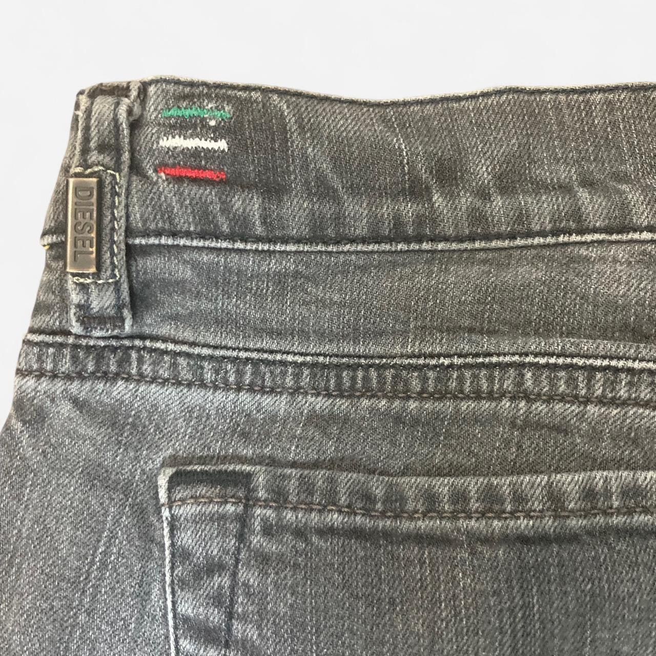 Diesel Diesel factory Deadstock LIV grey skinny jeans Size 29" - 4 Thumbnail