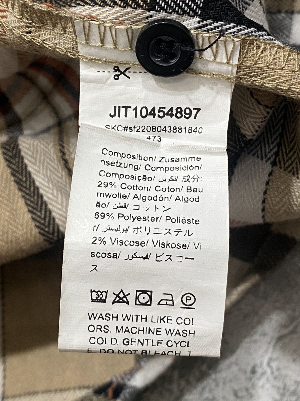 Japanese Brand × Shein Shein corduroy flannel hoodie Size US XXL / EU 58 / 5 - 5 Thumbnail