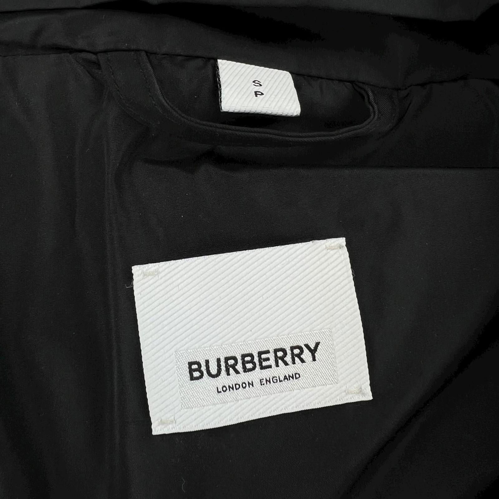 Burberry Burberry Spellout Logo Black Waterproof Jacket Size US L / EU 52-54 / 3 - 6 Thumbnail