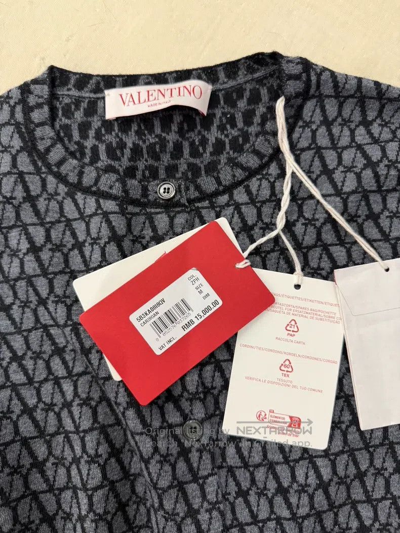 Valentino Valentino Knitted cardigan Size S / US 4 / IT 40 - 4 Thumbnail