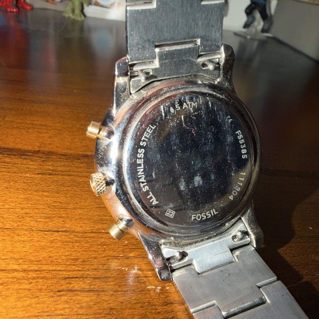 Fossil Fossil two-tone watch #fossil #jewelry #watches #mens #gold Size ONE SIZE - 5 Thumbnail