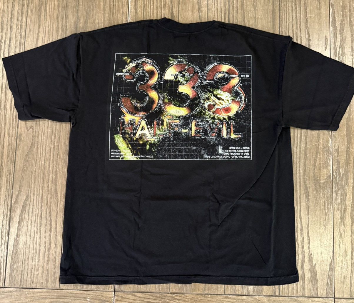 Half Evil ⚡️ Half Evil 333 Heatwave Tiny Logo Tee 2XL XXL ⚡️ Size US XXL / EU 58 / 5 - 4 Thumbnail