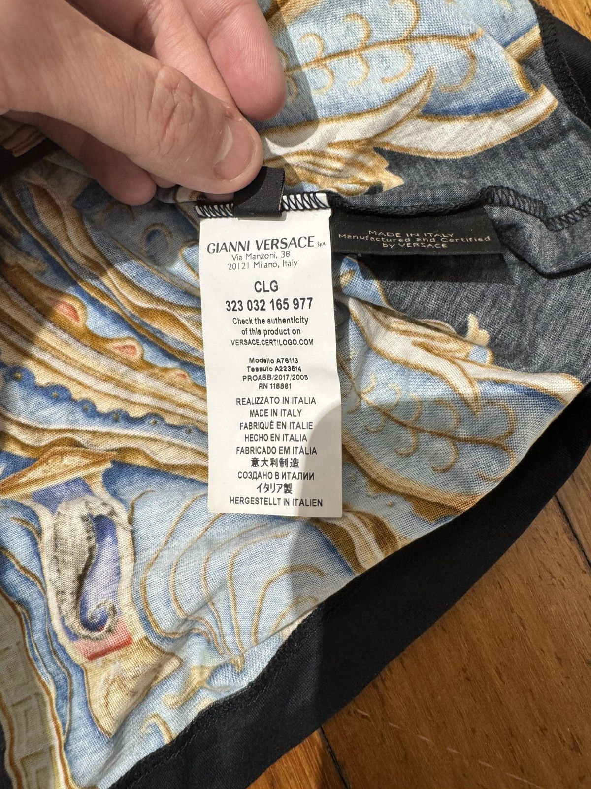 Versace Versace Stairway Tee Size US XS / EU 42 / 0 - 7 Thumbnail