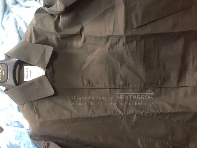 Jil Sander Jil Sander size 46 Runway Silk Blended Trench Coat Windbrea Size US S / EU 44-46 / 1 - 5 Thumbnail