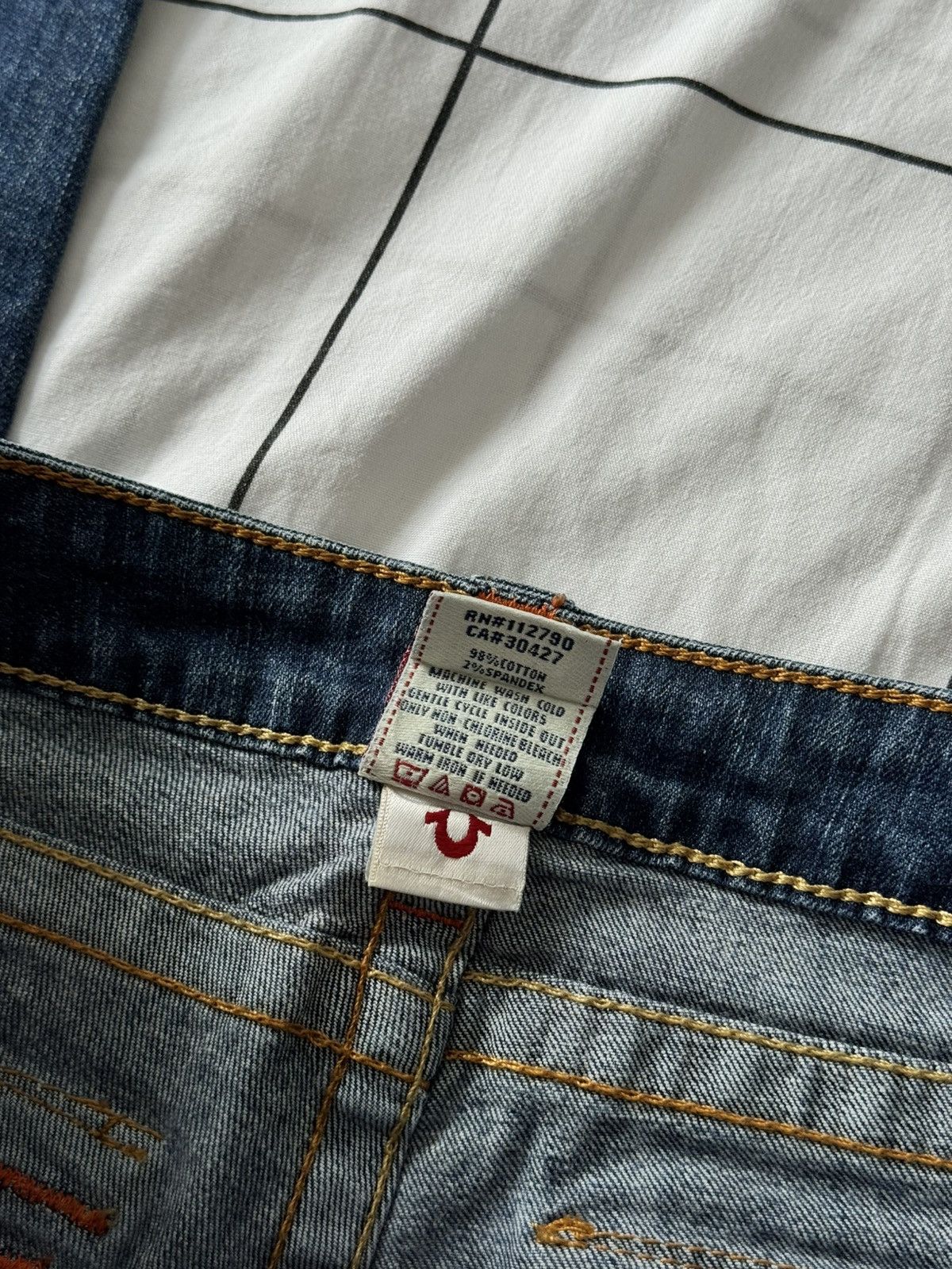 True Religion Sexy Washed Low Waist True Religion Jeans Size 29 Japanesse Size 29" - 12 Thumbnail