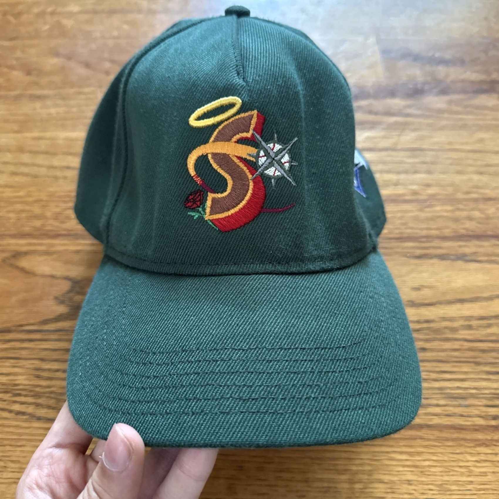 Vintage PHEIT Seattle Snapback Cap Green Men One Size Cap Green Size ONE SIZE - 2 Thumbnail
