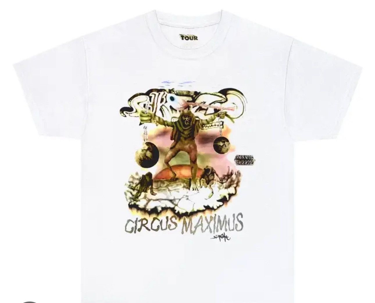 Travis Scott “Circus Maximus” Utopia TOUR TEE Size US XL / EU 56 / 4 - 1 Thumbnail