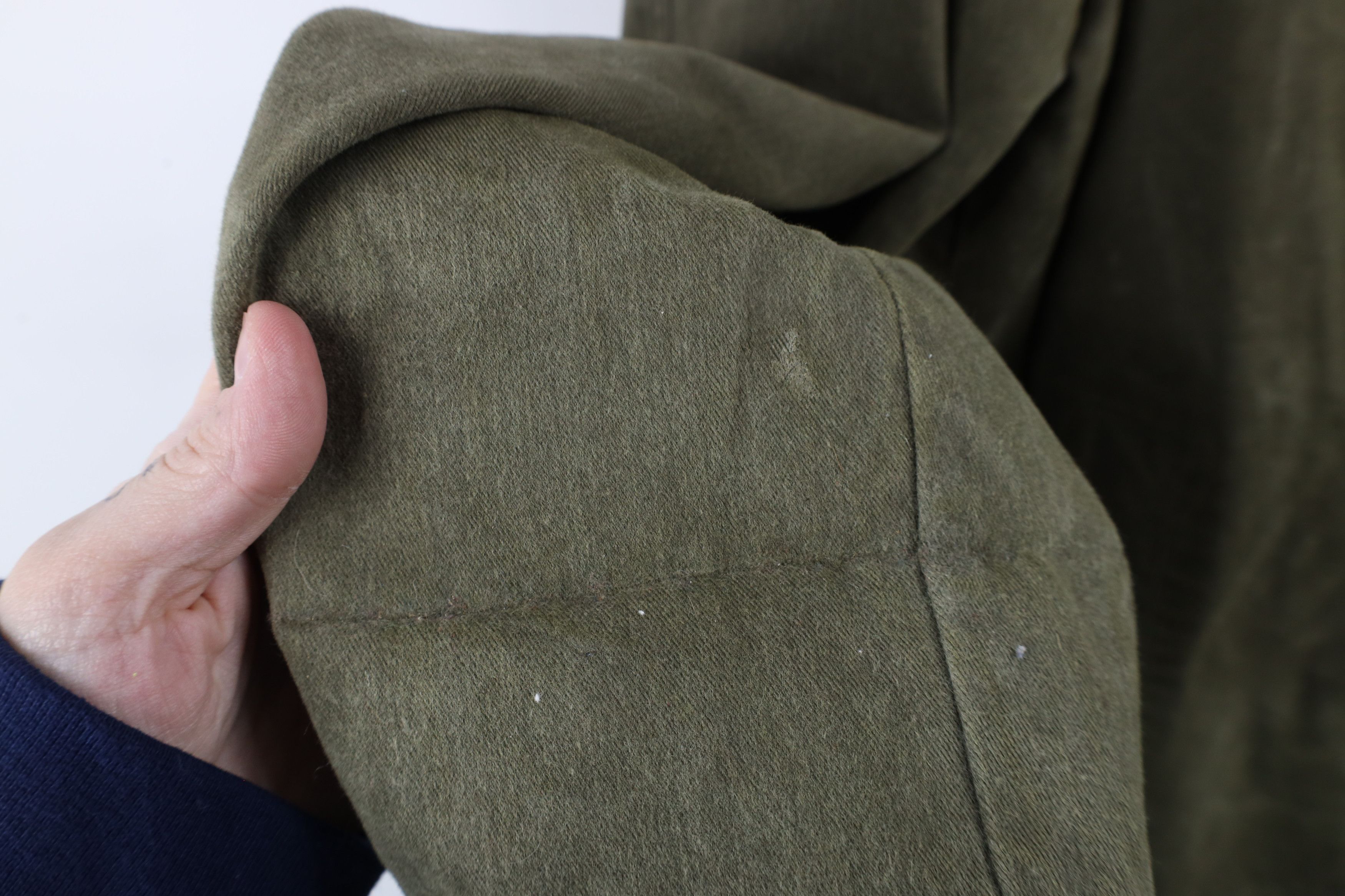 Vintage Vintage 90s Streetwear Leather Collar Flannel Lined Jacket Size S / US 4 / IT 40 - 6 Thumbnail