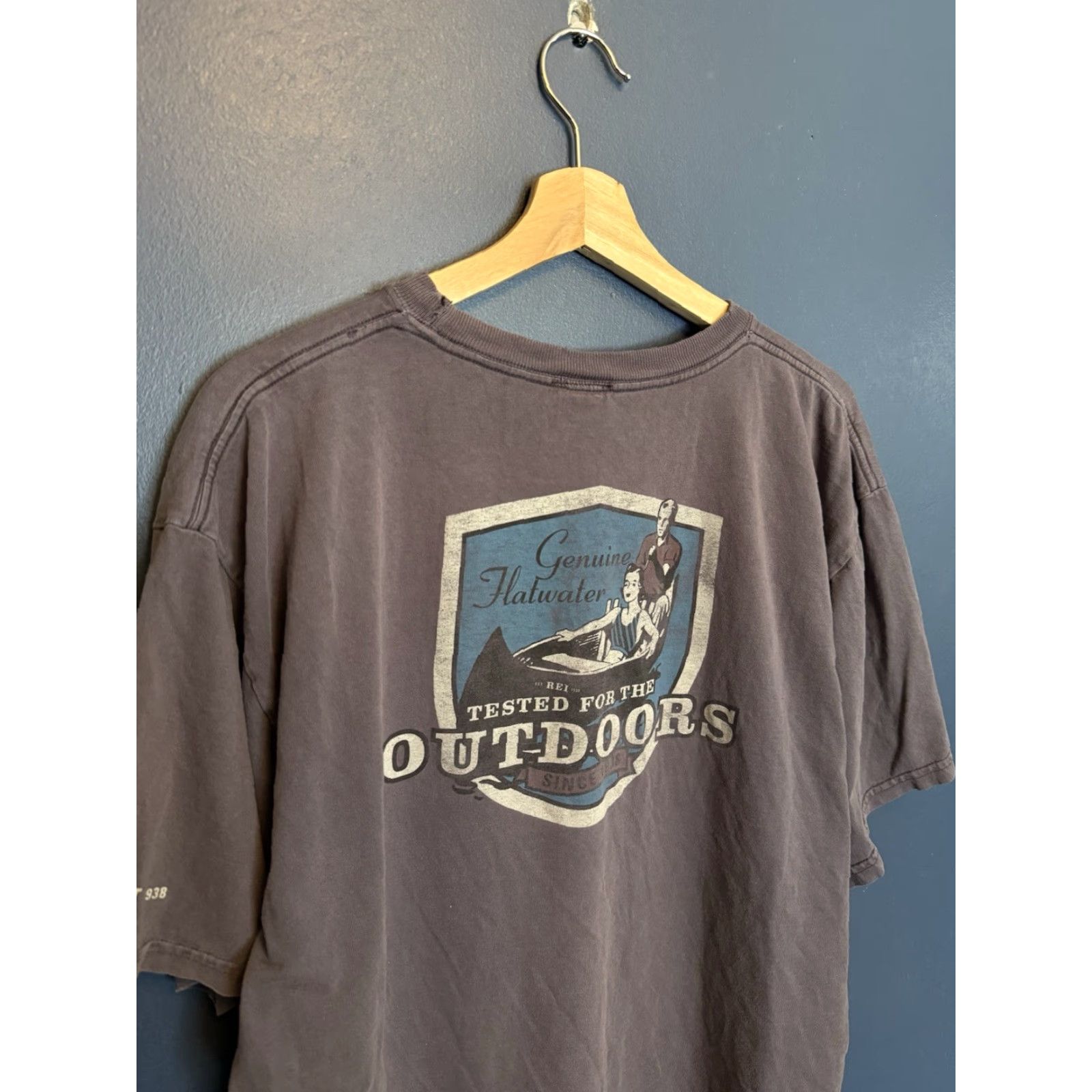 Vintage VINTAGE REI Gray T-Shirt 90s Mens Large L Shirt Outdoor Tee Shirt Size US L / EU 52-54 / 3 - 2 Thumbnail