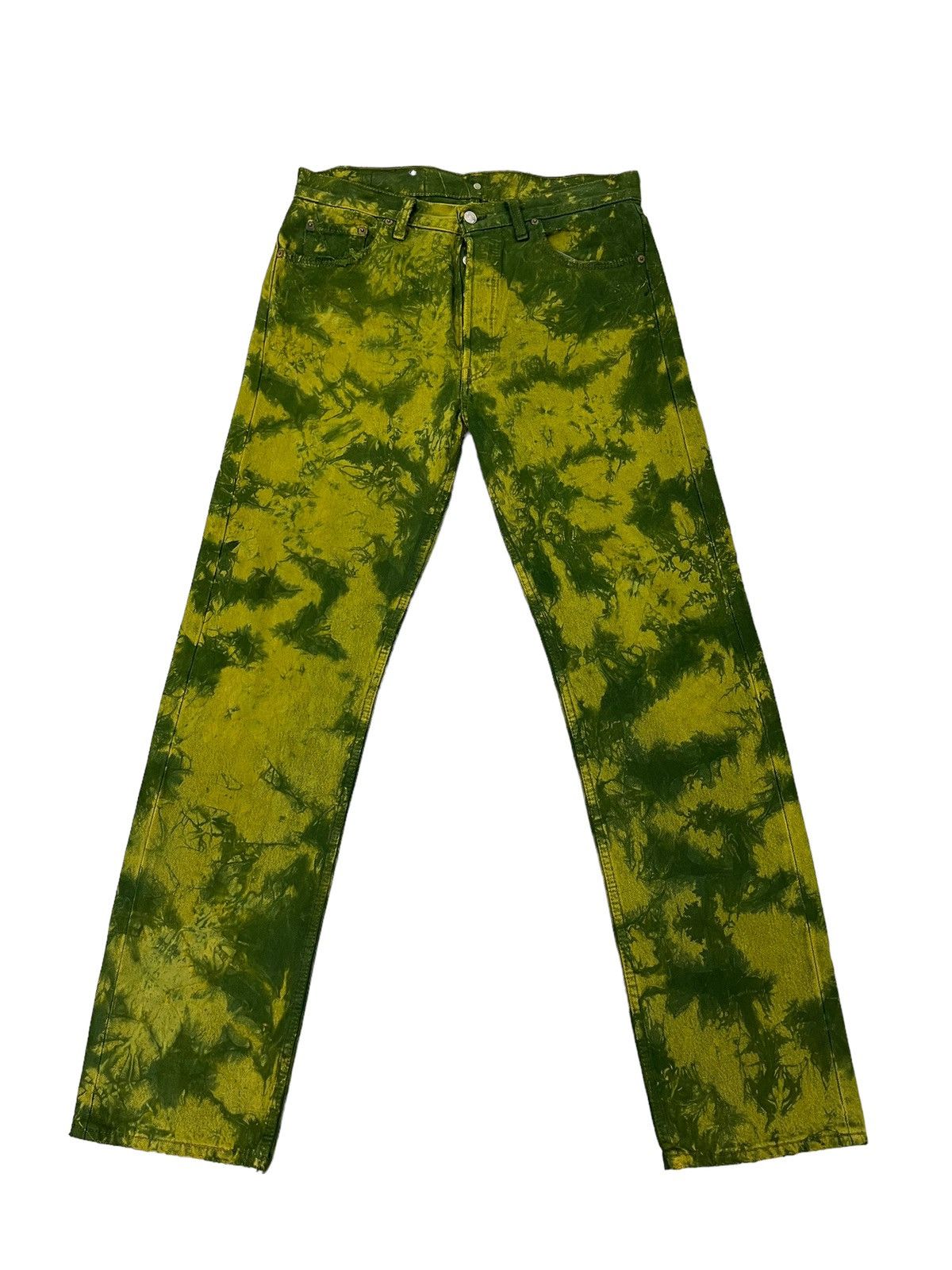 Levi's Made & Crafted Vtg 90s Levi’s 501xx USA Tie Dye Regular 7🟦7 Size US 34 / EU 50 - 1 Thumbnail