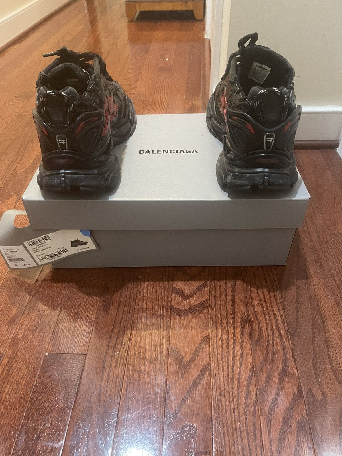 Balenciaga Balenciaga Graffiti Runners 2023 Size US 10 / EU 43 - 6 Thumbnail
