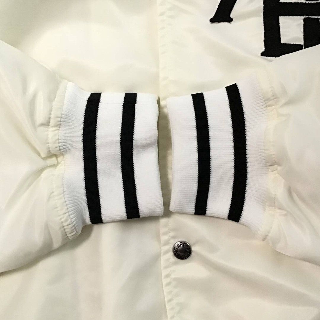Bape × Nigo BAPE STA logo varsity jacket a bathing ape star NIGO Size US XL / EU 56 / 4 - 5 Thumbnail