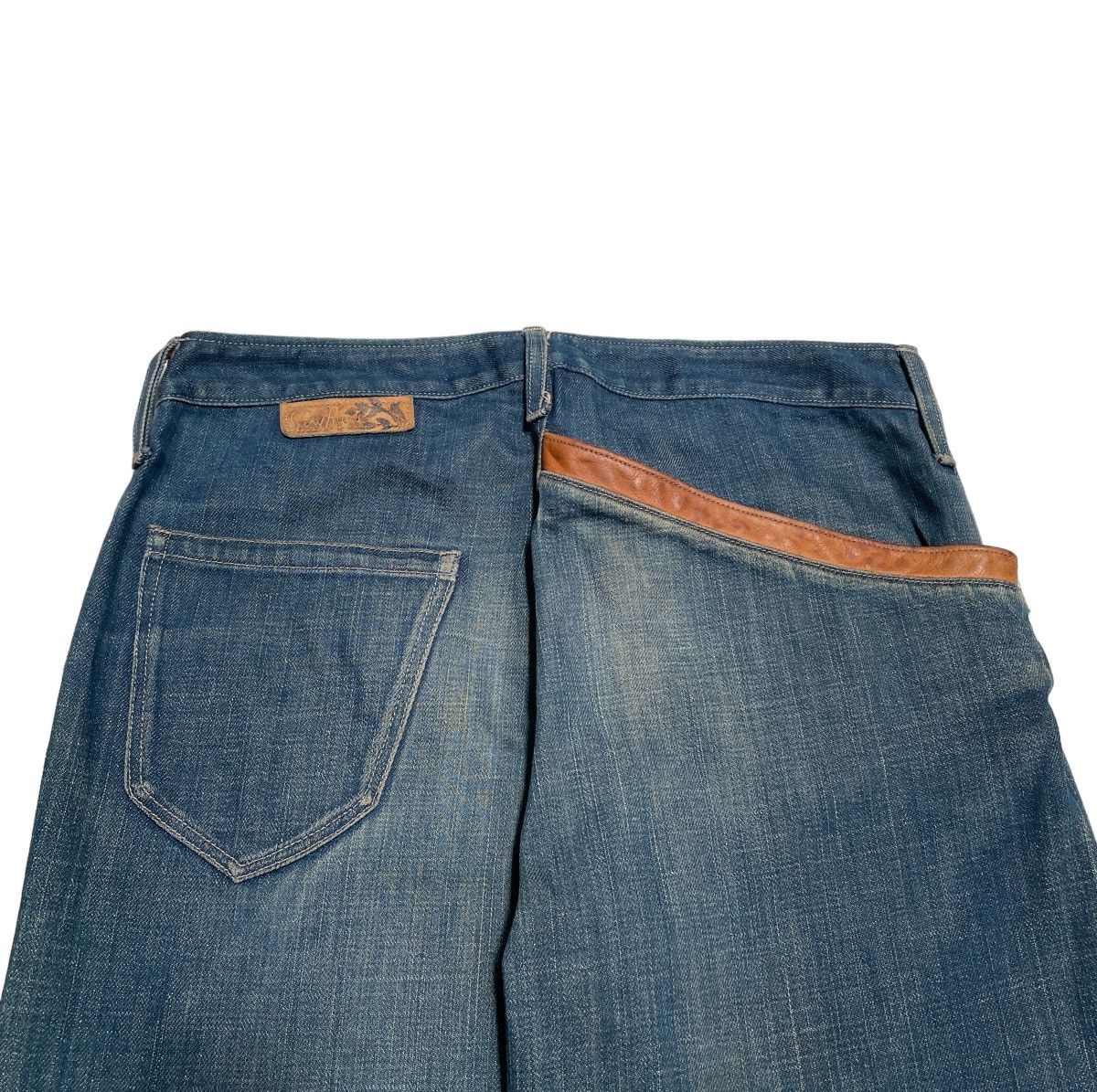 If Six Was Nine × Japanese Brand Rare Design Vintage Japanese Brand Selvedge Denim 1990s Size US 31 - 5 Thumbnail