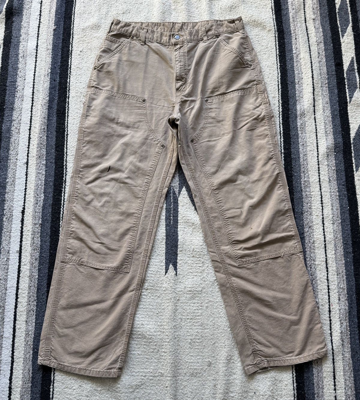 Carhartt Carhartt Double Knee Workwear Pants 36W Size US 36 / EU 52 - 1 Thumbnail