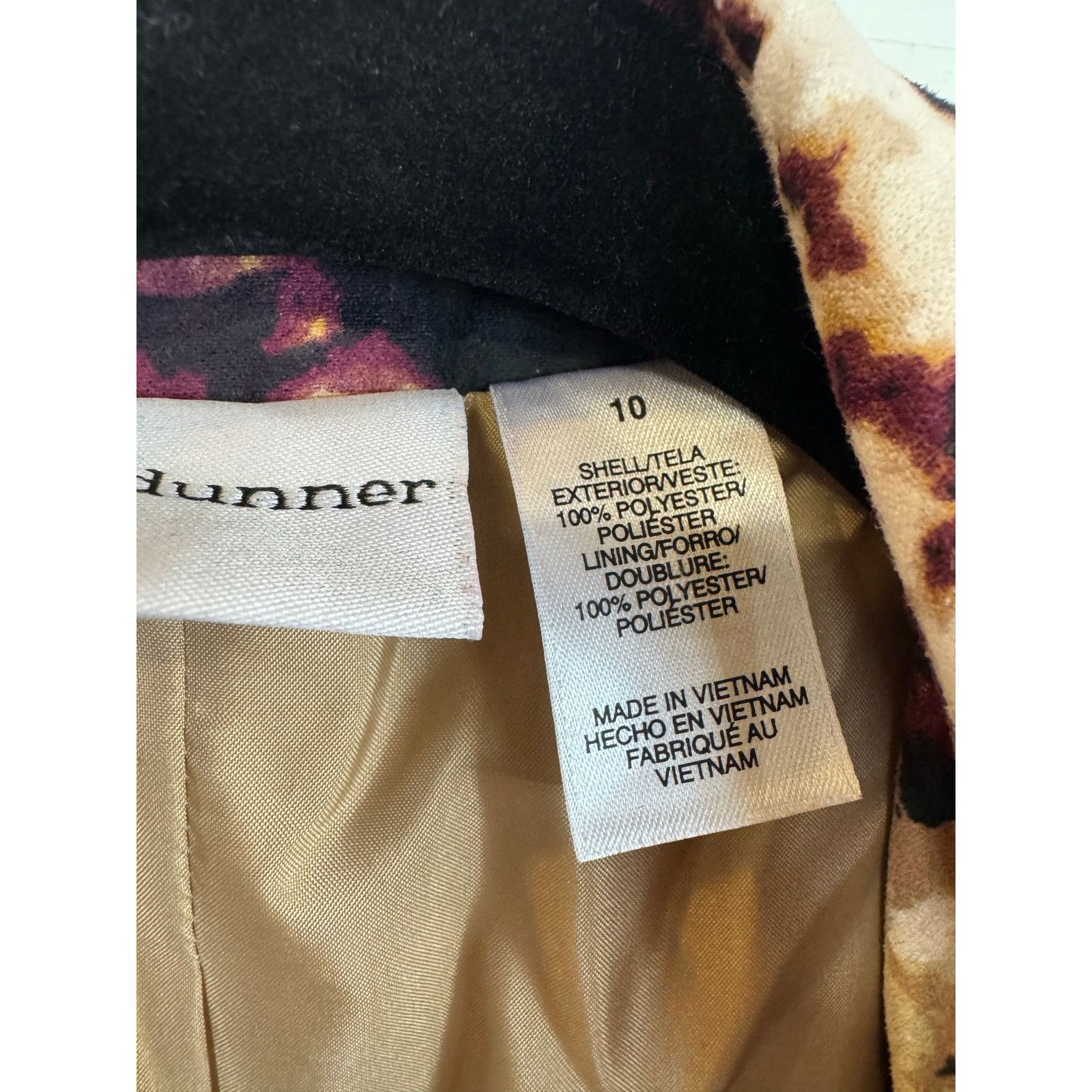 Other Alfred Dunner 3/4 Sleeve Jacket Women's Size 10 Size L / US 10 / IT 46 - 4 Thumbnail