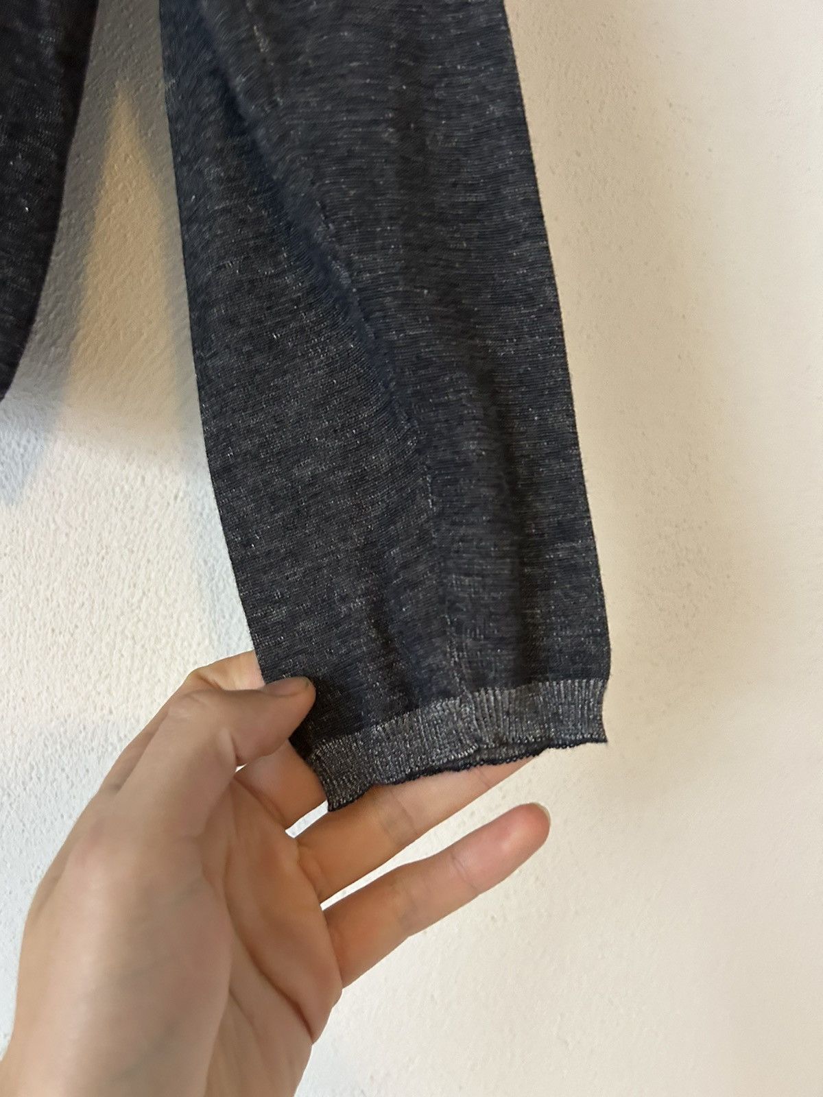 Prada Prada Charcoal Cardigan - Size 48 Size US M / EU 48-50 / 2 - 5 Thumbnail