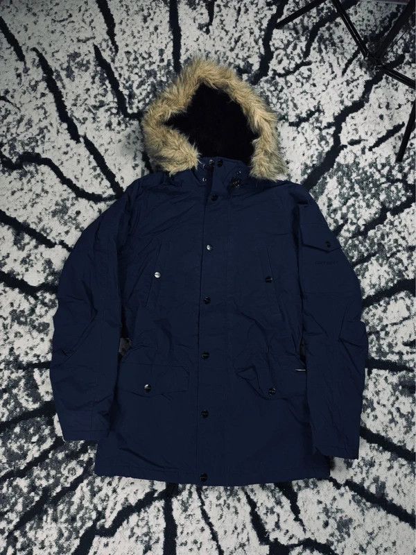 Carhartt Carhartt blue insulated parka jacket with S logo Size US M / EU 48-50 / 2 - 1 Thumbnail