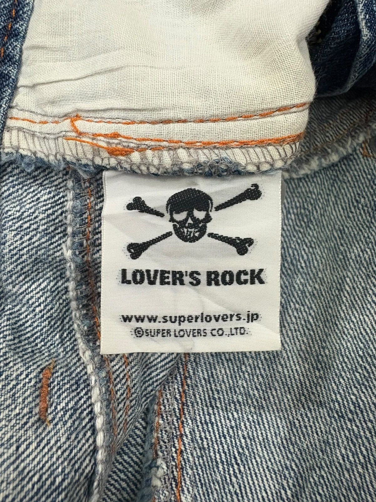 Super Lovers Vintage Japanese Super Lovers Destroyed Jean Shorts Jorts Size US 29 - 9 Thumbnail
