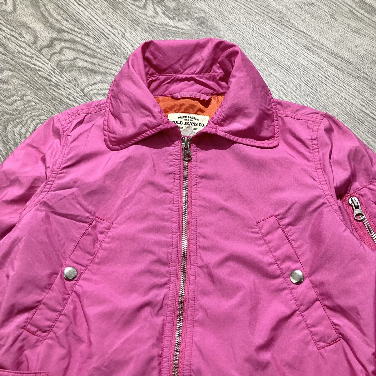 Polo Ralph Lauren Vintage Polo Jeans Co Ralph Lauren Light Jacket Pink Size US S / EU 44-46 / 1 - 4 Thumbnail