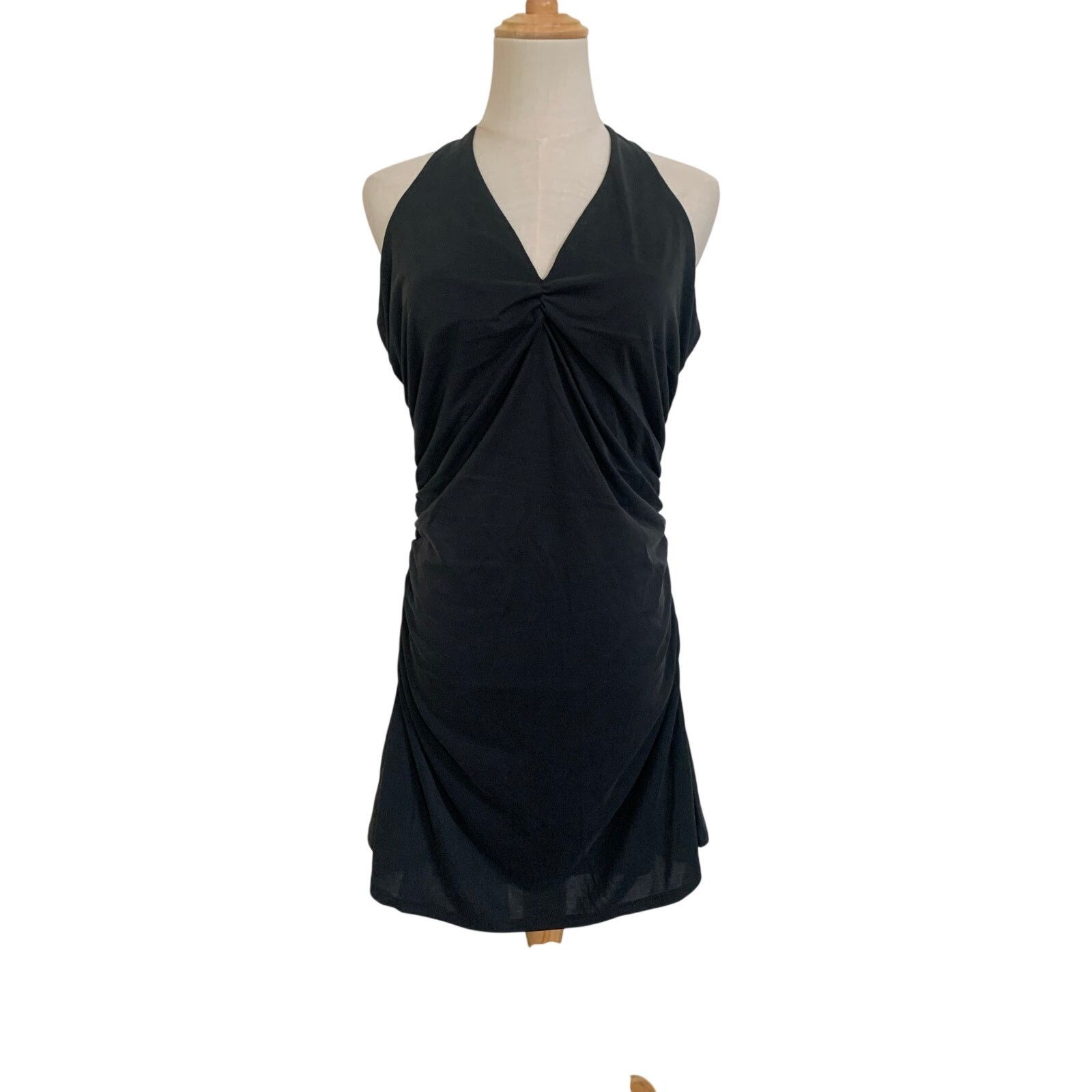 Anthropologie NWT Anthropologie Ariana Halter Mini Dress - Size L MSRP $78 Size L / US 10 / IT 46 - 1 Thumbnail