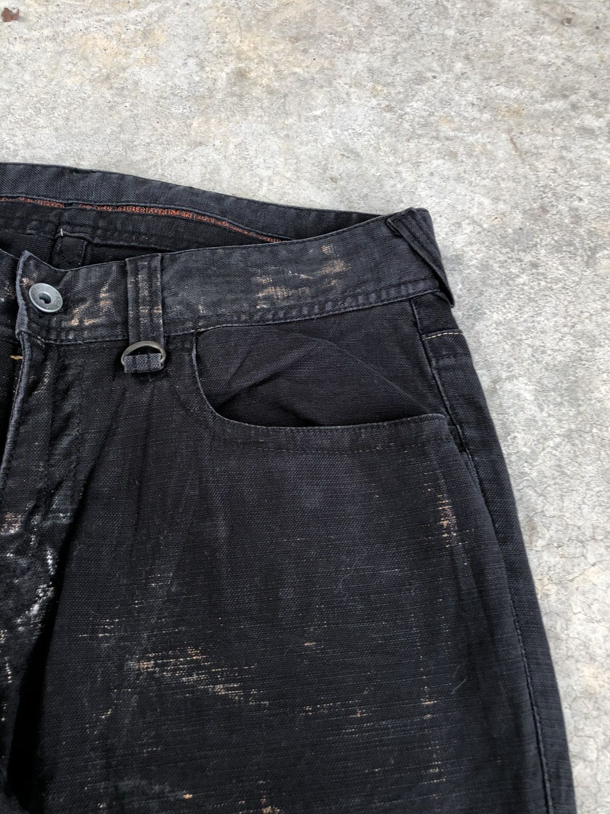 If Six Was Nine Nicole Club Flared Jeans Wax Jeans Distressed Size US 32 / EU 48 - 14 Thumbnail