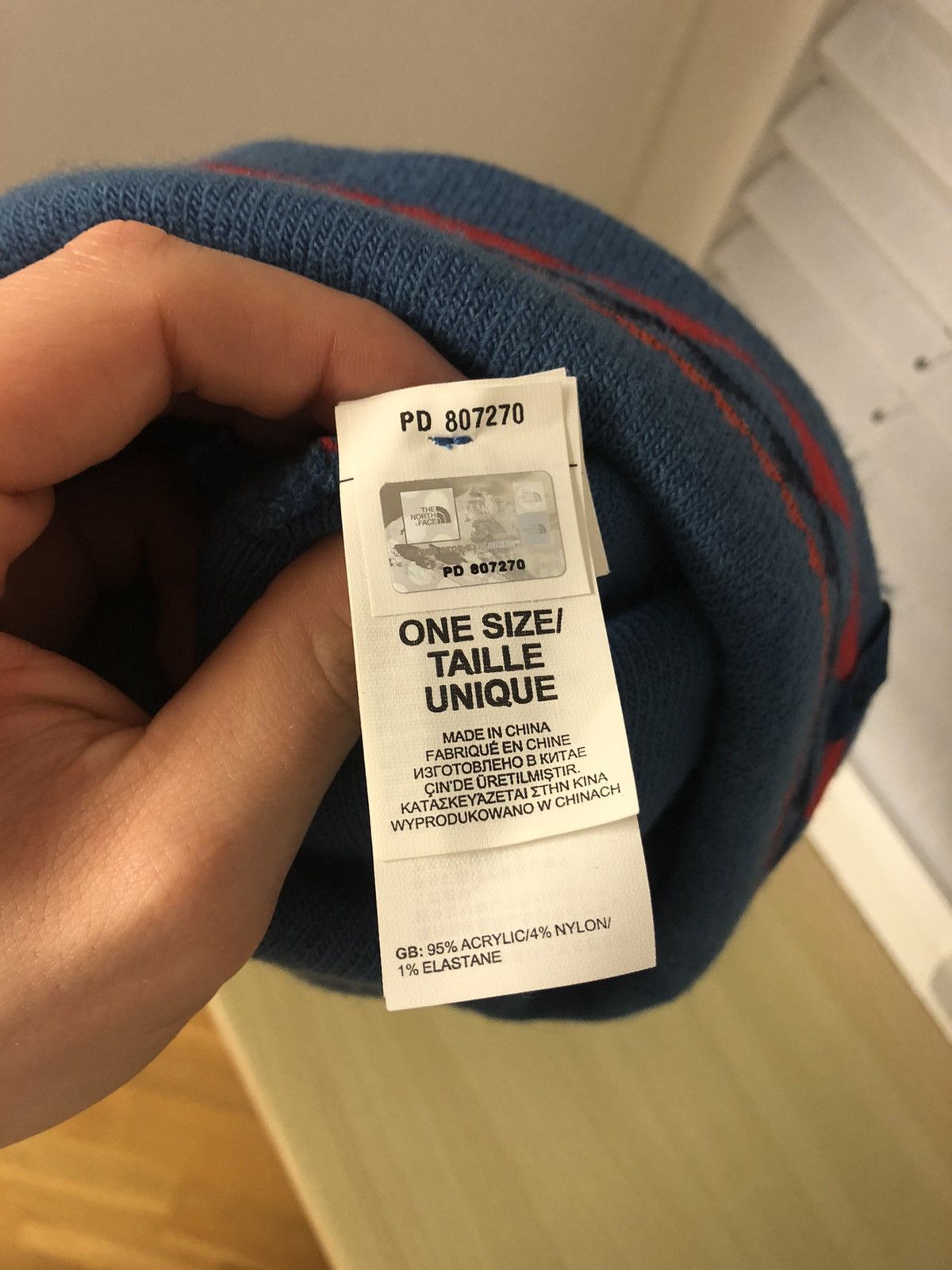The North Face × Vintage THE NORTH FACE VINTAGE CLASSIC WINTER WARM BEANIE HAT Size ONE SIZE - 4 Thumbnail