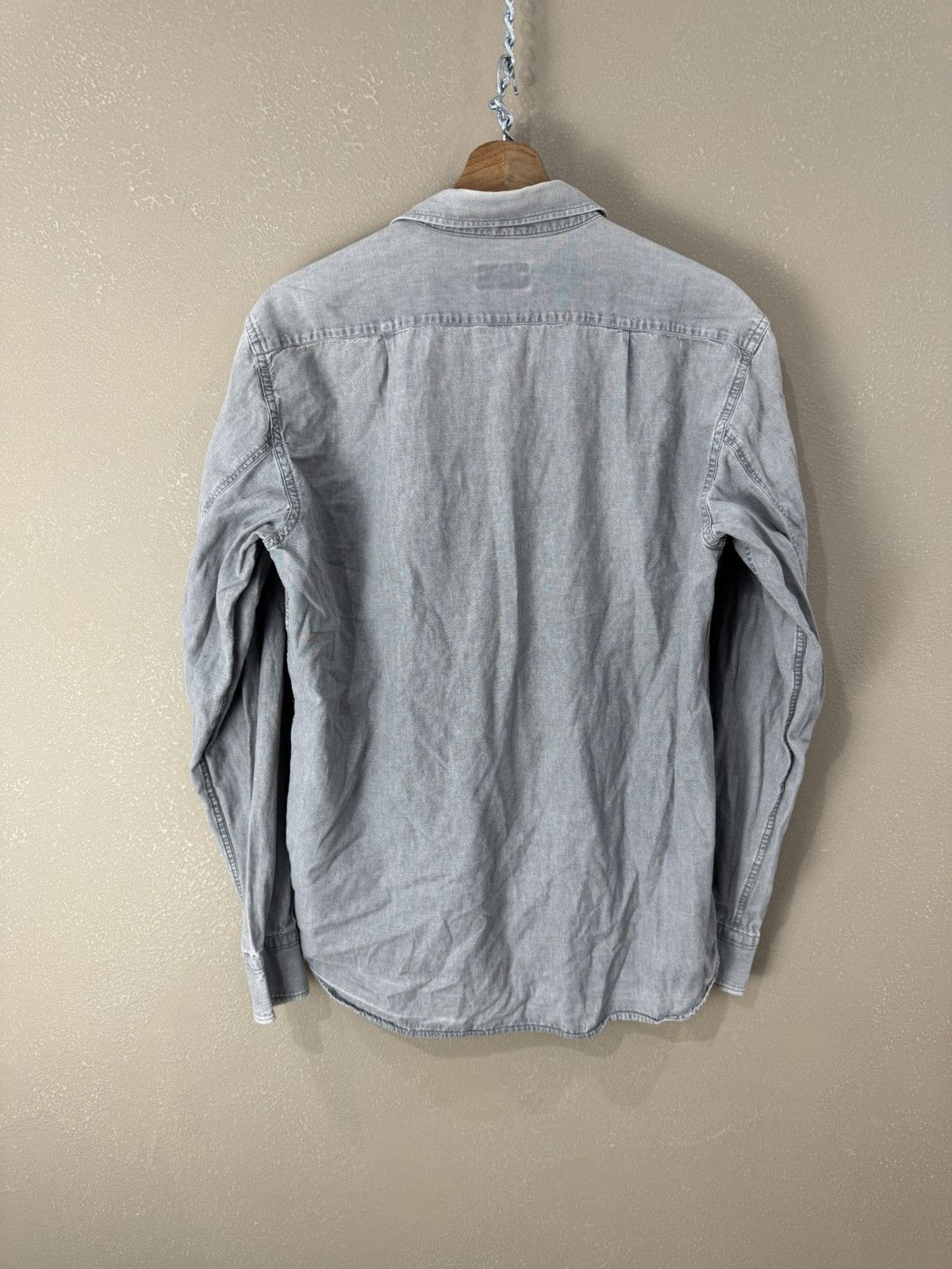 agnes b. Vintage Designer rare Agnes B. Grey Shirt Size US M / EU 48-50 / 2 - 2 Thumbnail