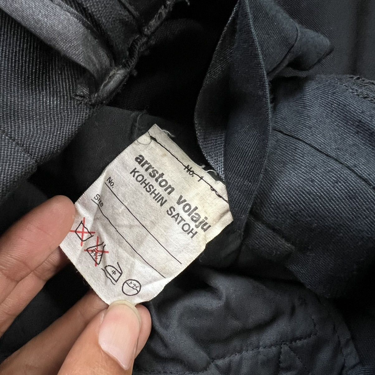 Isamu Katayama Backlash 1980s Arrston Volaju Kohshin Satoh Side Stripe Trouser Size US 31 - 10 Thumbnail