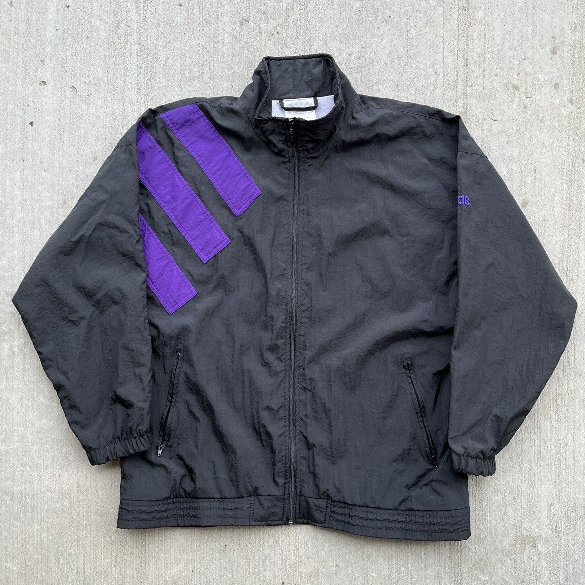 Adidas × Vintage Vintage Adidas Windbreaker Size US L / EU 52-54 / 3 - 1 Thumbnail