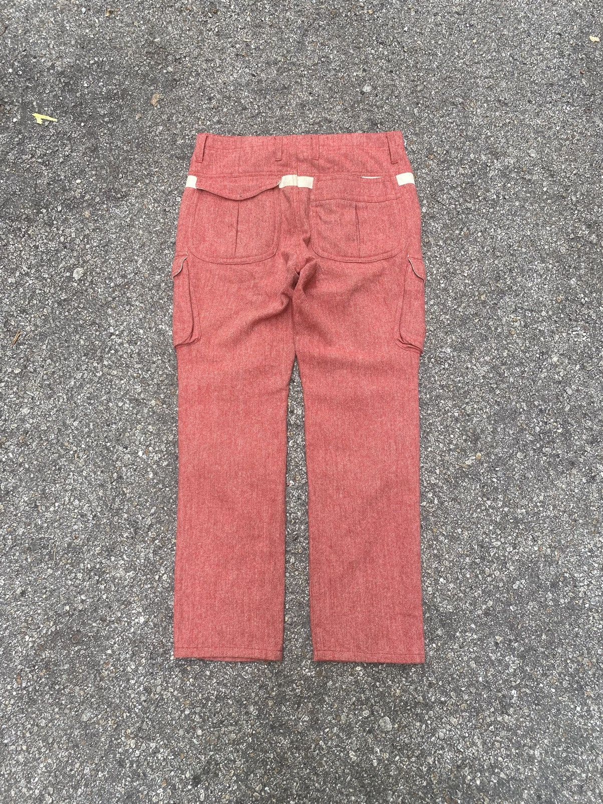 Le Grande Bleu (L.G.B.) Morgan Homme Cargo Tweeted Wool Pants Size US 31 - 8 Thumbnail