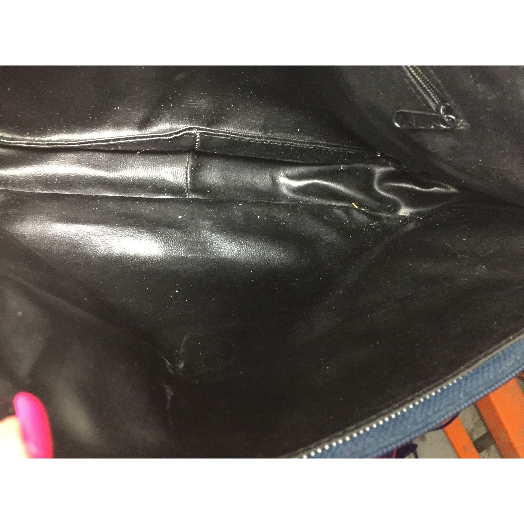 Other SABRINA Women's Navy Blue Leather Purse with Long adjustable Size ONE SIZE - 15 Thumbnail