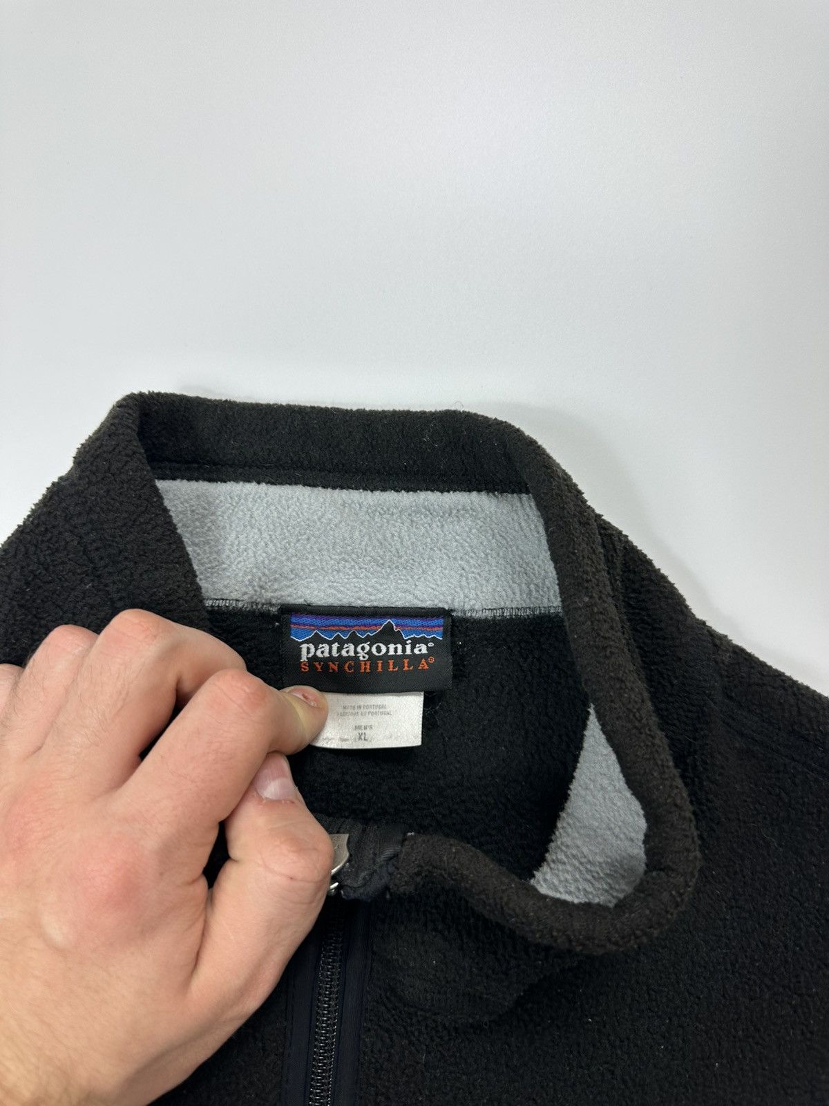 Patagonia Patagonia Synchilla Vest Black Logo Zip Outdoor Size US M / EU 48-50 / 2 - 9 Thumbnail