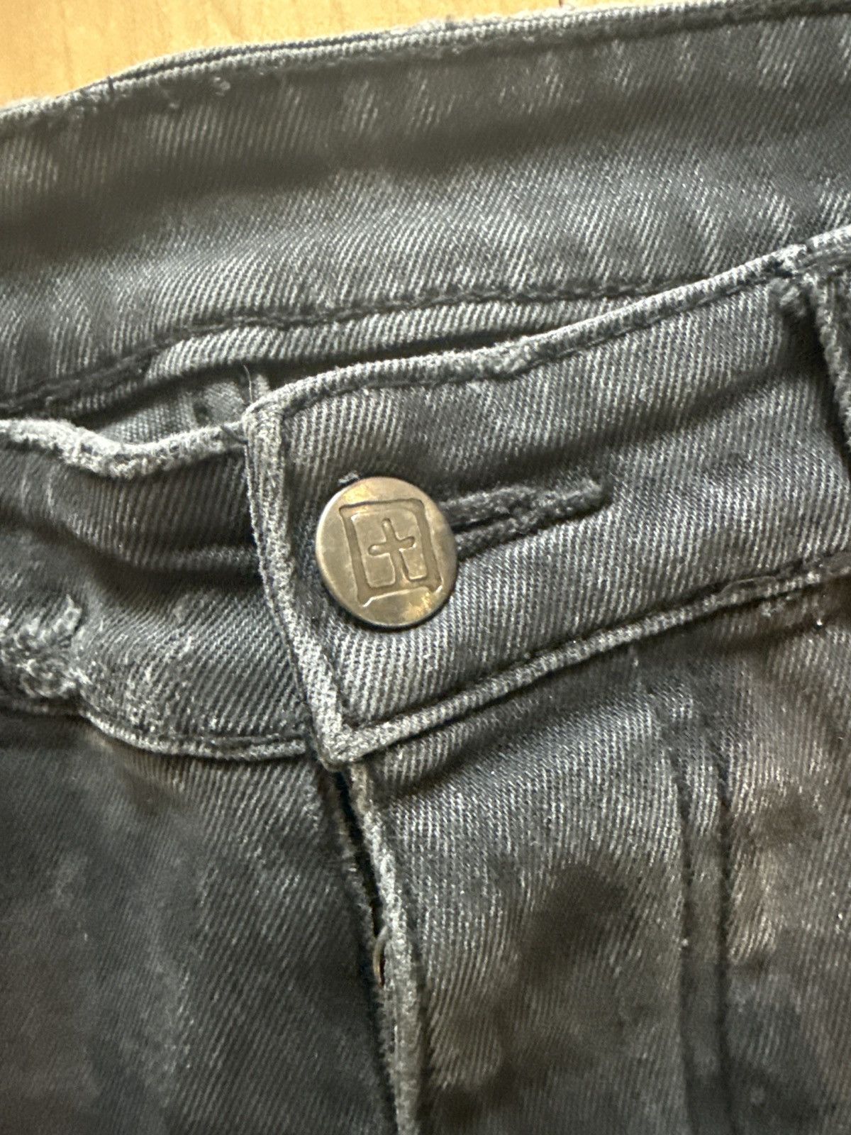 Ksubi KSUBI black ripped denim jeans Size US 32 / EU 48 - 7 Thumbnail