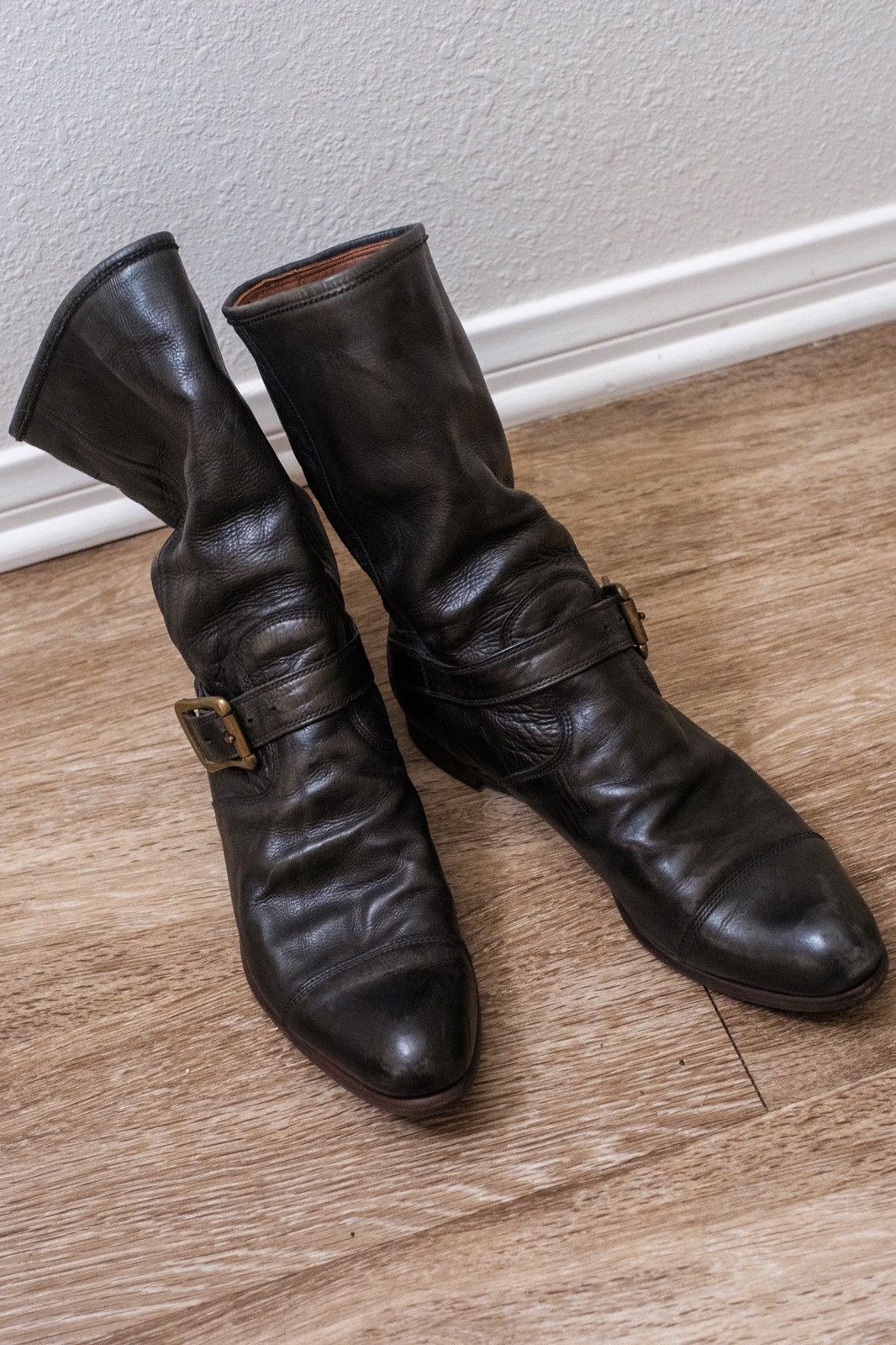 Maison MIHARA YASUHIRO MIHARA YASUHIRO Buckled Pirate Boots Size US 7 / EU 40 - 2 Thumbnail