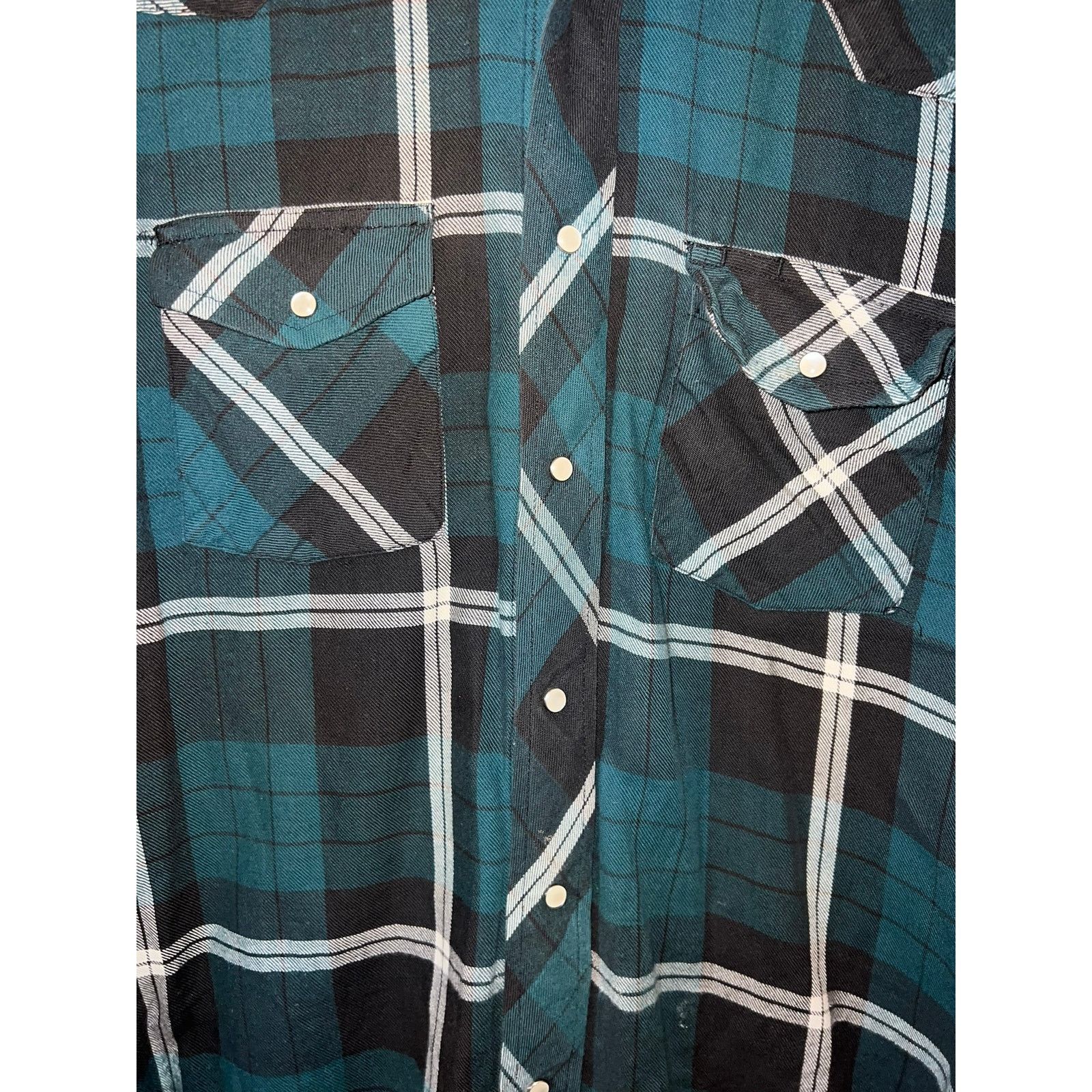 Wrangler Vintage Wrangler Pearl Snap Western Button Up Shirt VTG M Size US M / EU 48-50 / 2 - 4 Thumbnail