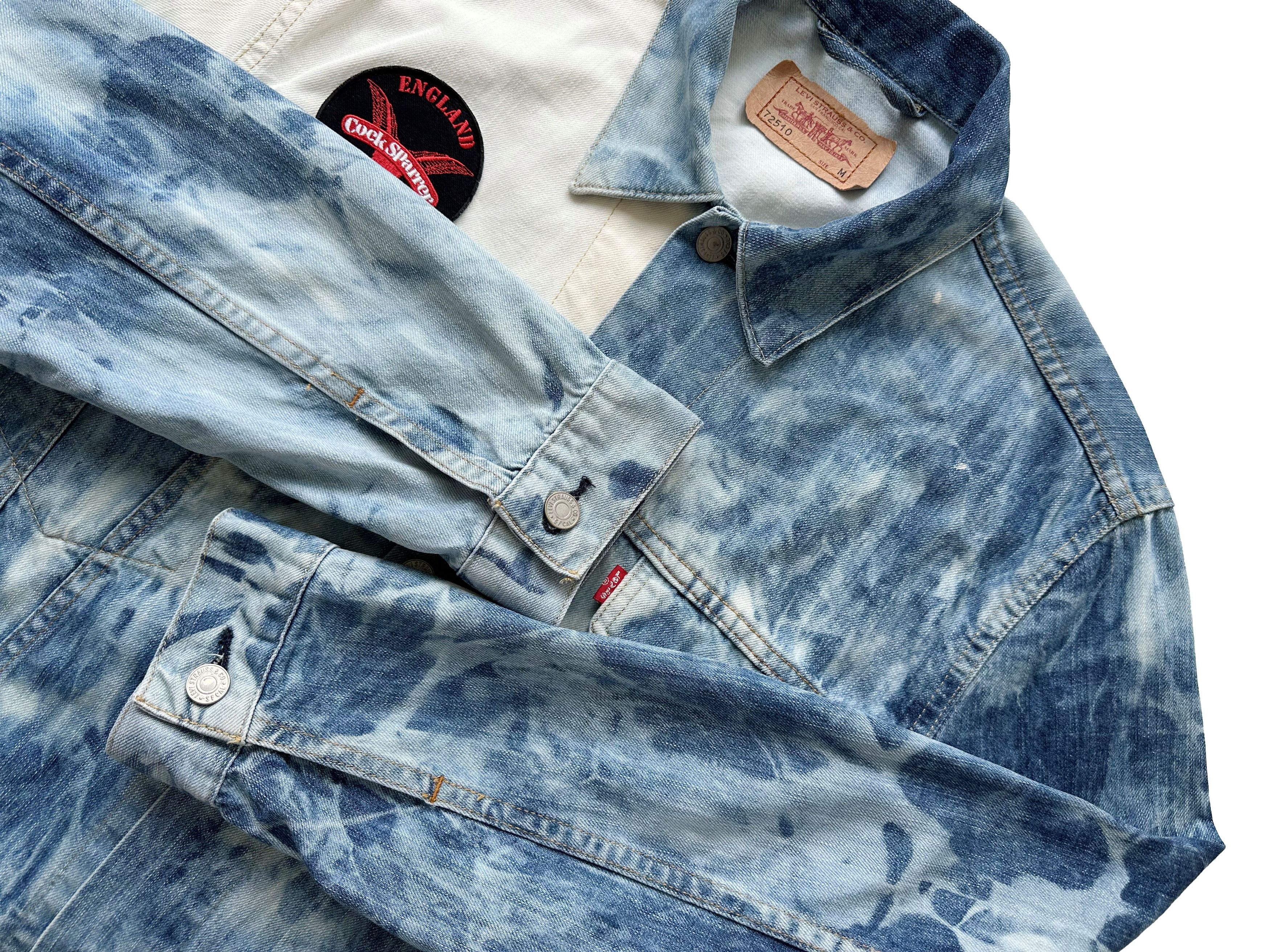 Levi's Levi's "Cock Sparrer" acid wash denim jacket Size US M / EU 48-50 / 2 - 4 Thumbnail
