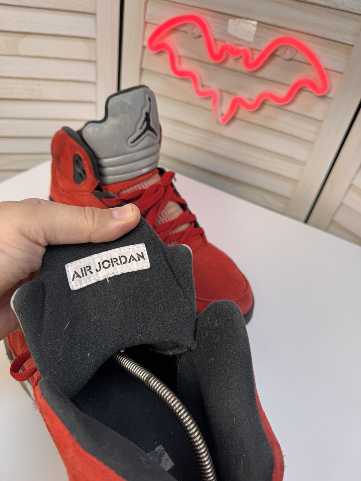 Jordan Brand Nike Air Jordan 5 Retro “Raging Bull” – Size 12 US (EU 46) Size US 12 / EU 45 - 10 Thumbnail