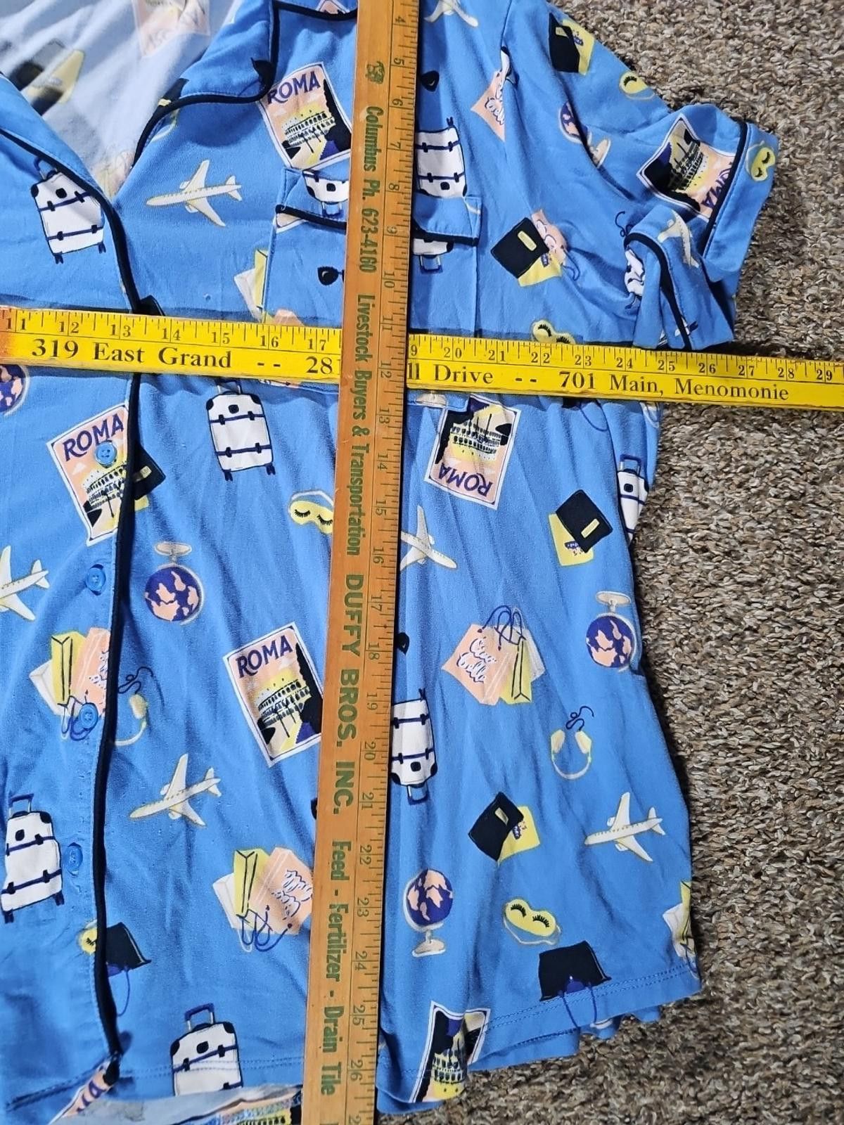 Rocawear Joyspun 3x Pajamas Roma Italy Size ONE SIZE - 7 Thumbnail