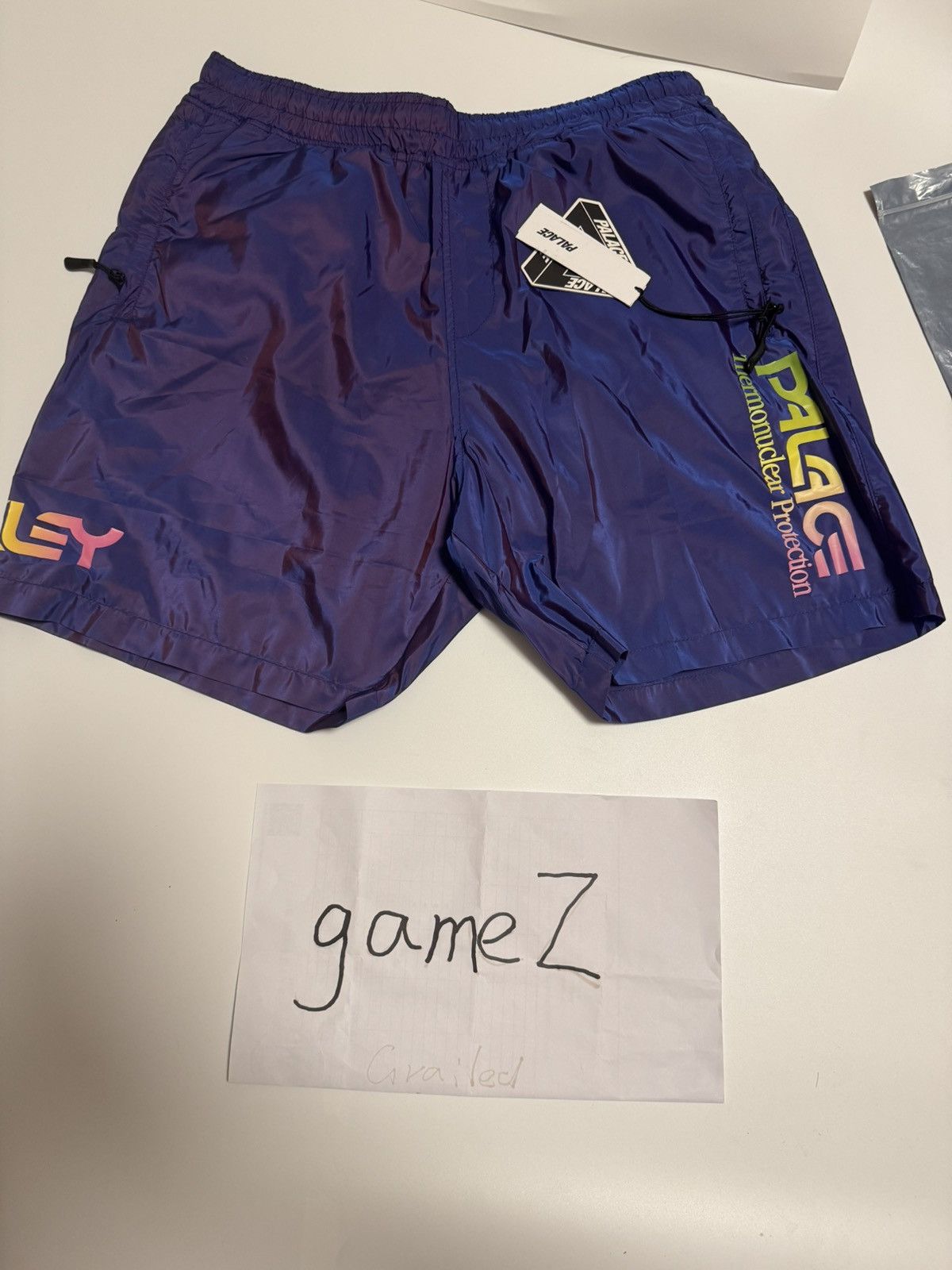 Oakley × Palace Palace x Oakley Thermo Short - Blue - Medium | Grailed