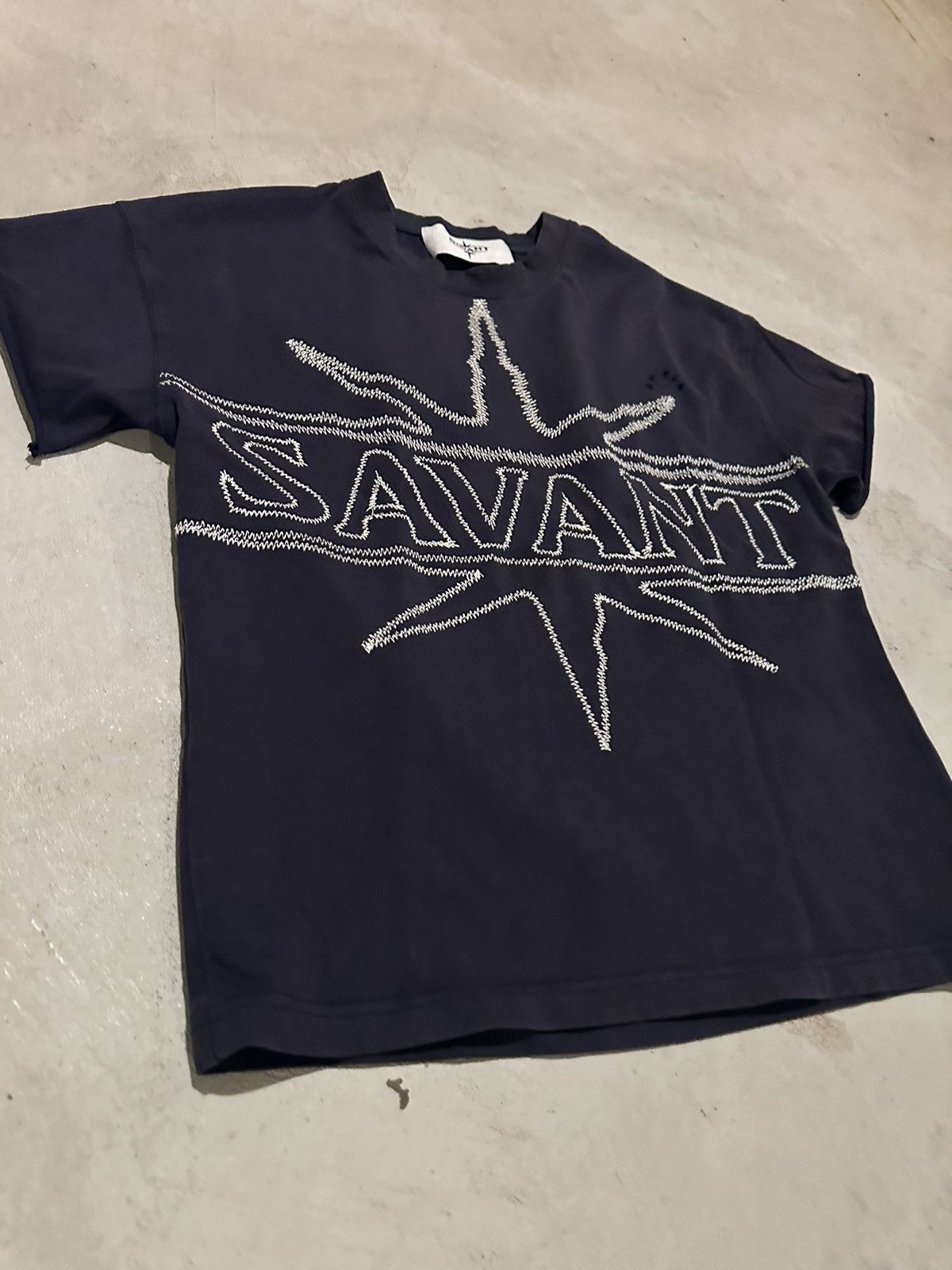 Vintage ‘Savant’ Star Faded Tee Size US M / EU 48-50 / 2 - 13 Thumbnail