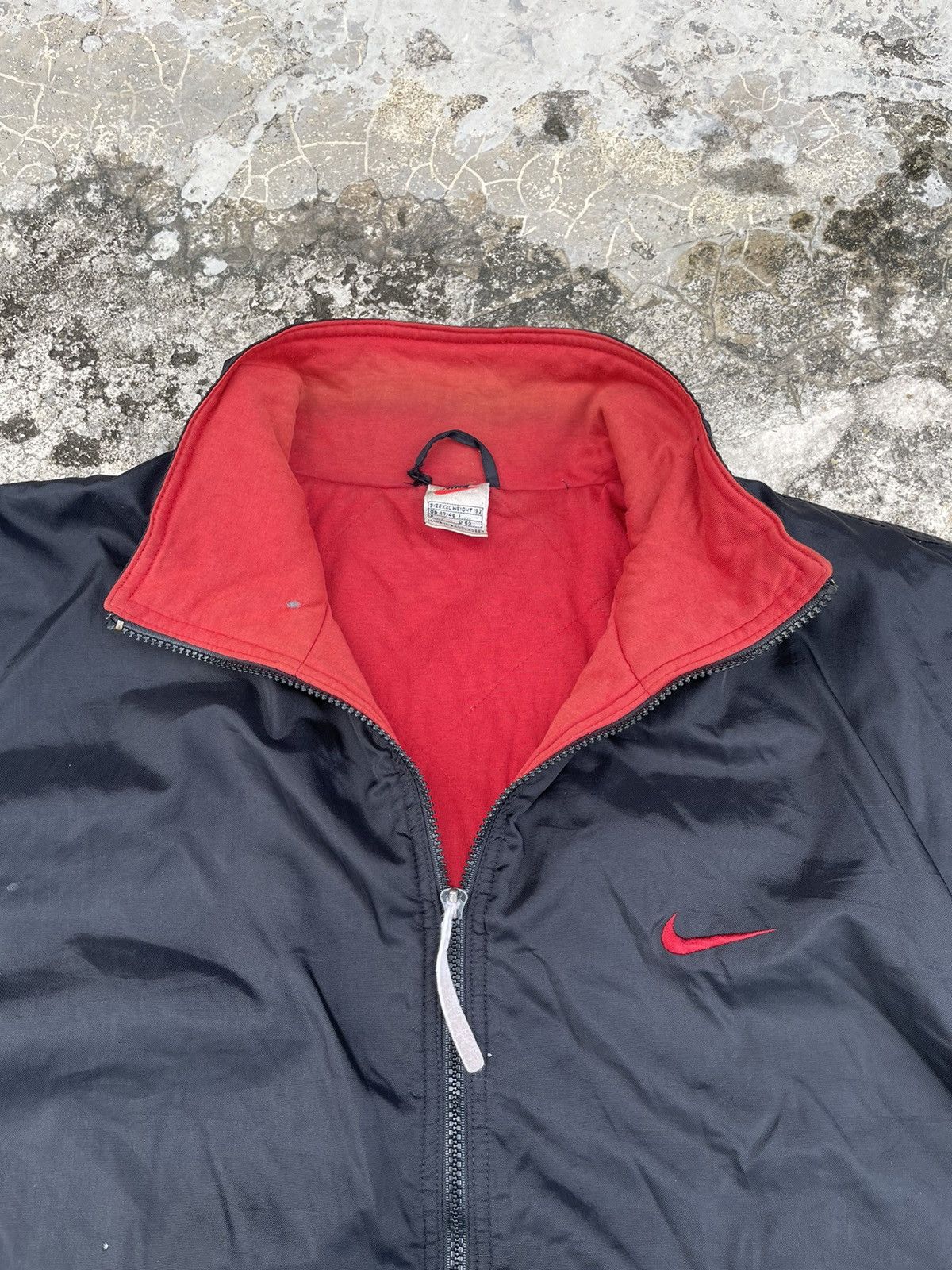 Nike Vintage 90s Nike Basketball Zipper Jacket Tracktop Oversized Size US XXL / EU 58 / 5 - 5 Thumbnail