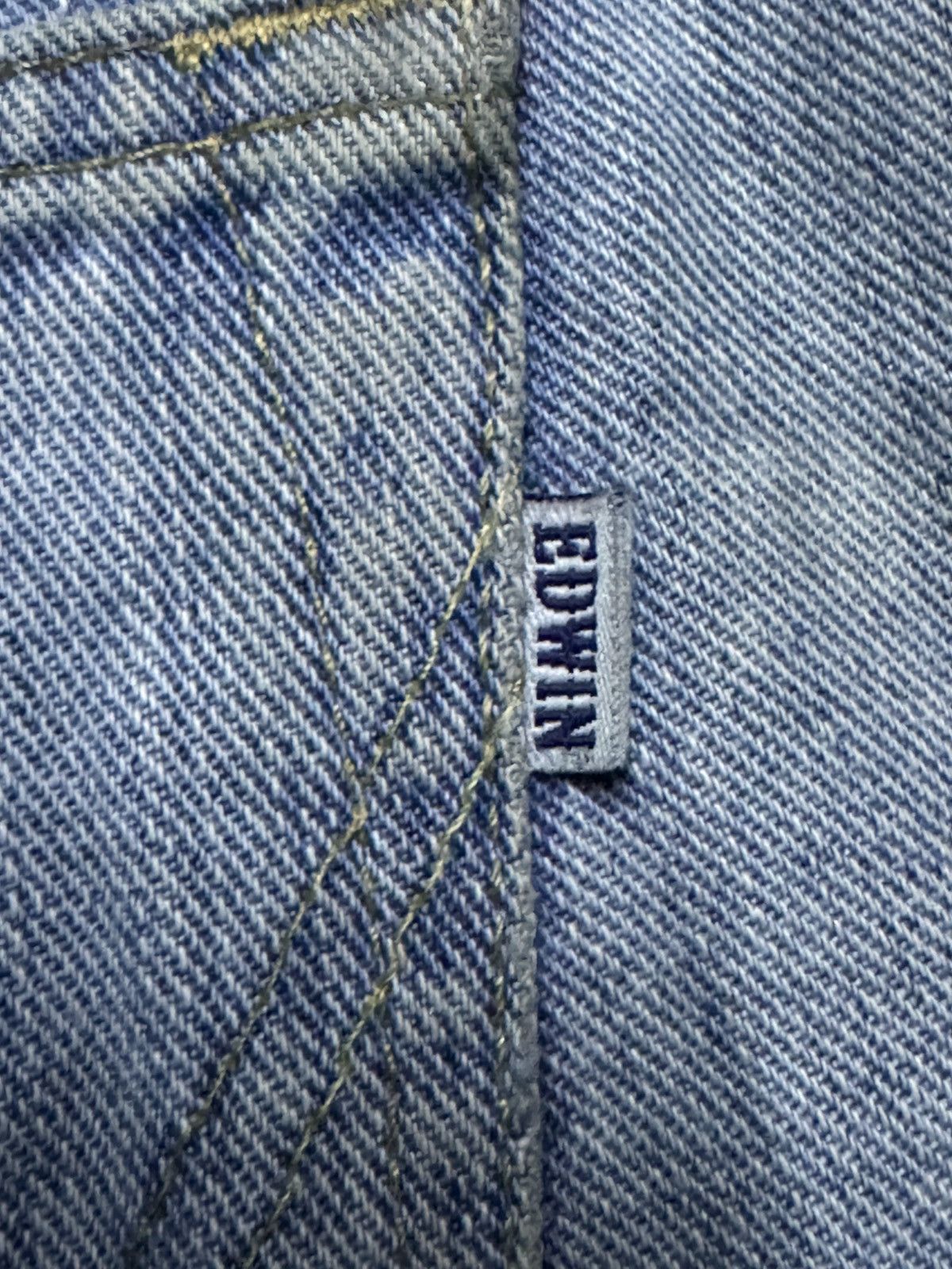 Edwin Vintage Japanese Edwin 403 Grunge Distressed Baggy Jeans Size US 38 / EU 54 - 10 Thumbnail