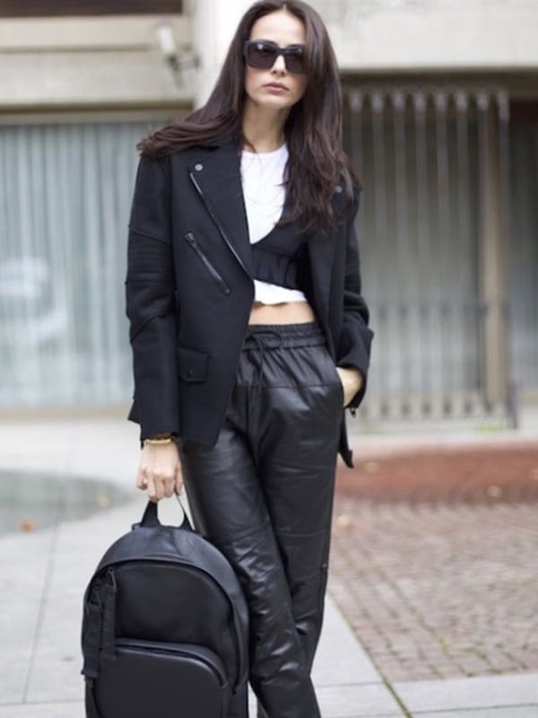 Alexander Wang × H&M Alexander Wang x H&M Runway Biker Wool Jacket Coat Size S / US 4 / IT 40 - 19 Thumbnail