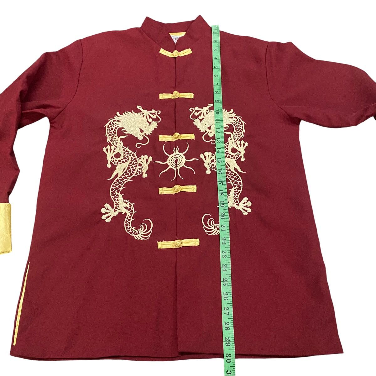 Japanese Brand Traditional Chinese Embroidered Silk Satin Size US M / EU 48-50 / 2 - 11 Thumbnail