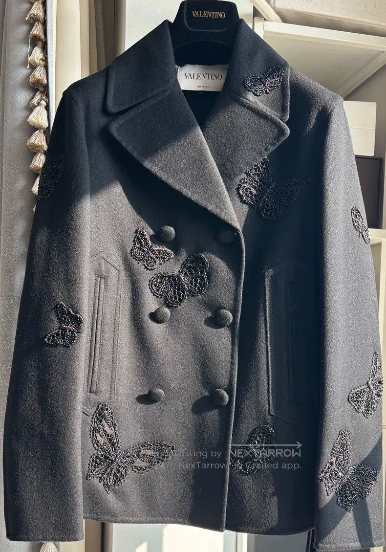 Valentino Valentino Heavy beaded embroidered short coat Size S / US 4 / IT 40 - 1 Thumbnail