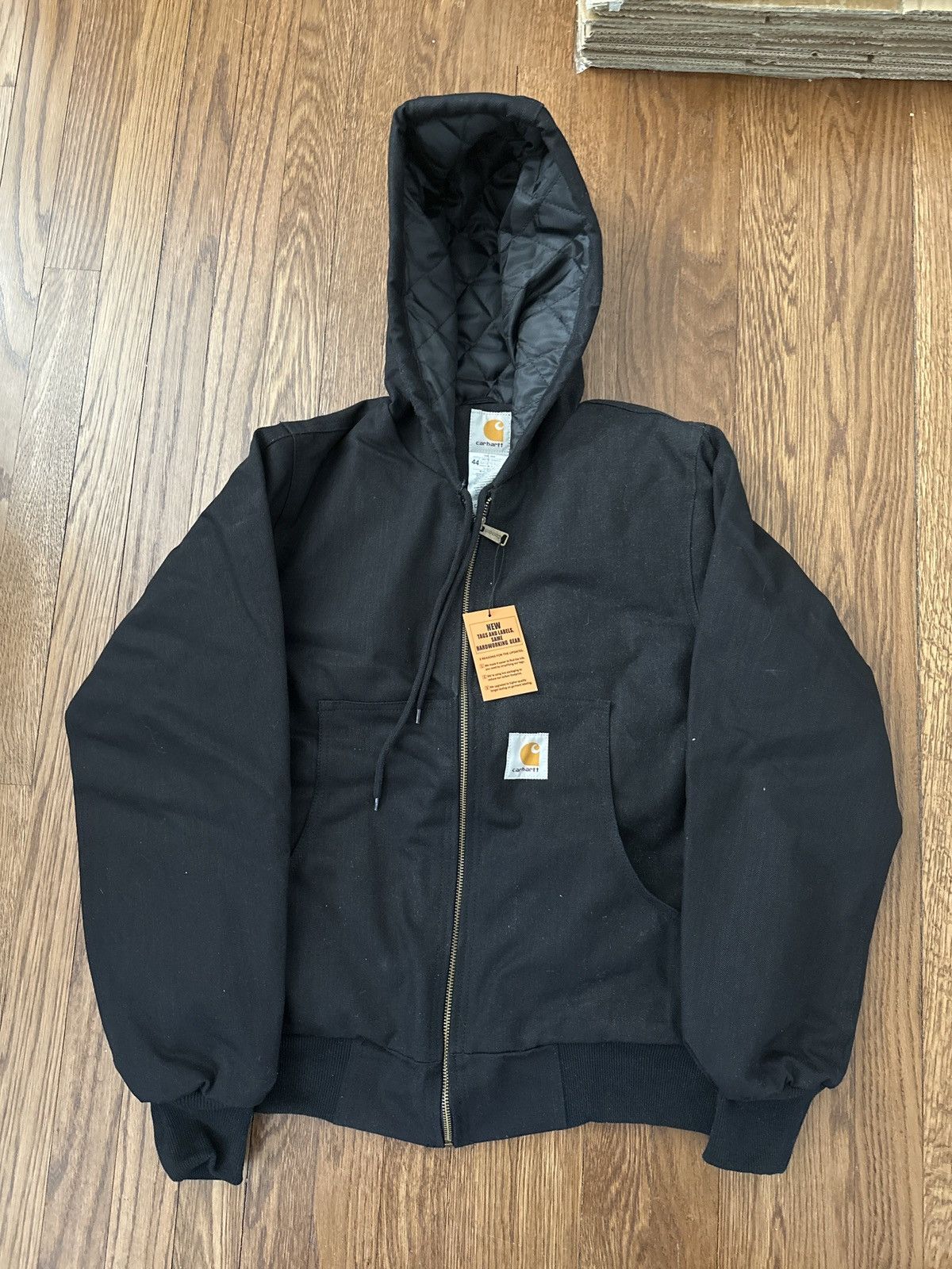 Carhartt Carhatt black jacket Size US S / EU 44-46 / 1 - 1 Thumbnail