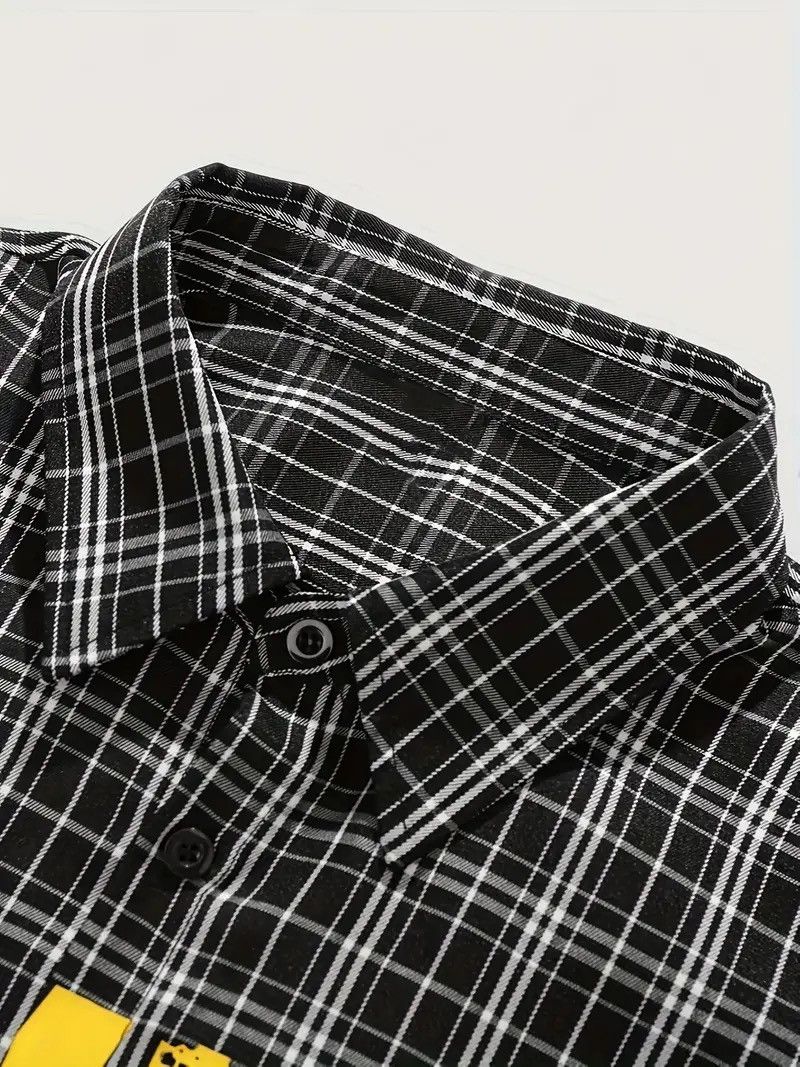 Other Men's Casual Short Sleeve Shirt with "SAVED BY JESUS" Size US M / EU 48-50 / 2 - 3 Thumbnail
