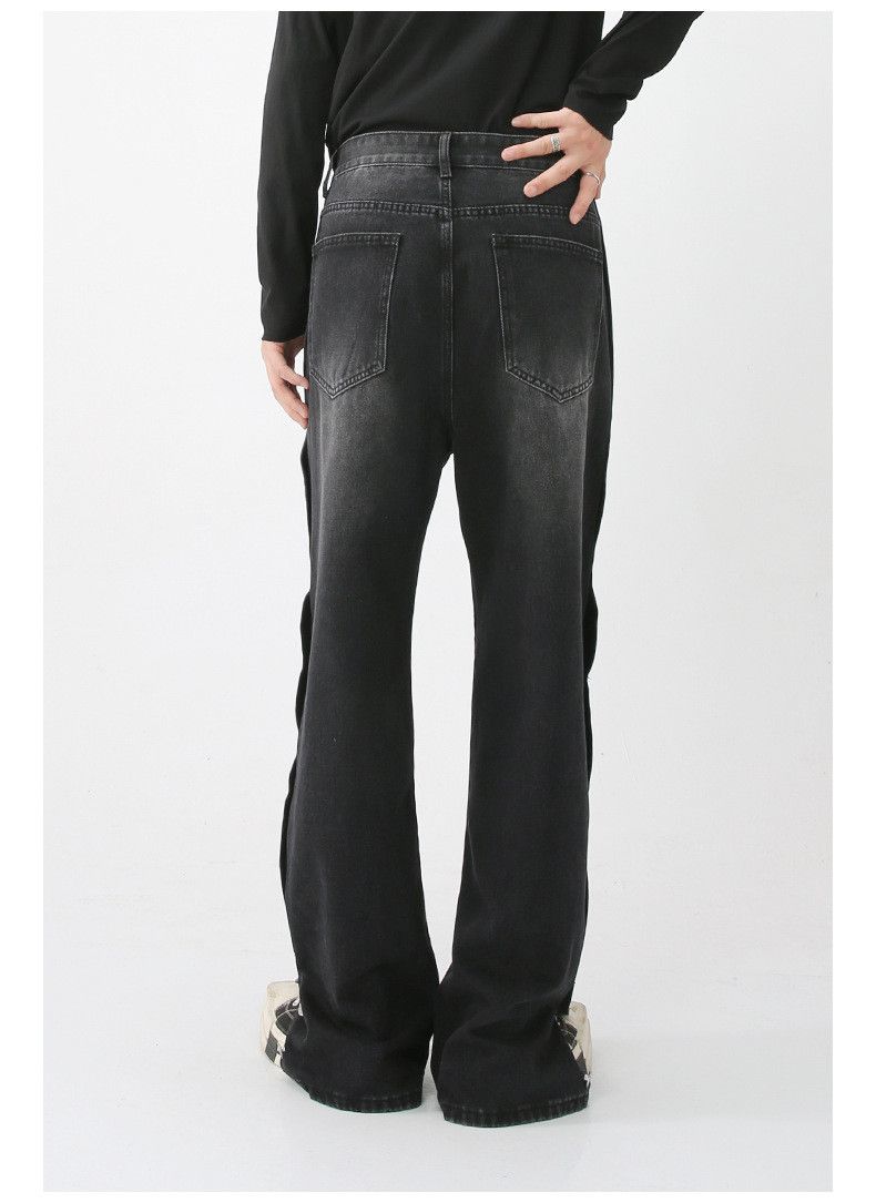 Japanese Brand American loose wide-leg casual button straight jeans Size US 34 / EU 50 - 4 Thumbnail
