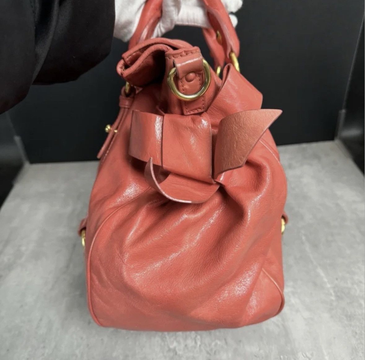 Miu Miu Miu Miu Bow Bag Size ONE SIZE - 4 Thumbnail